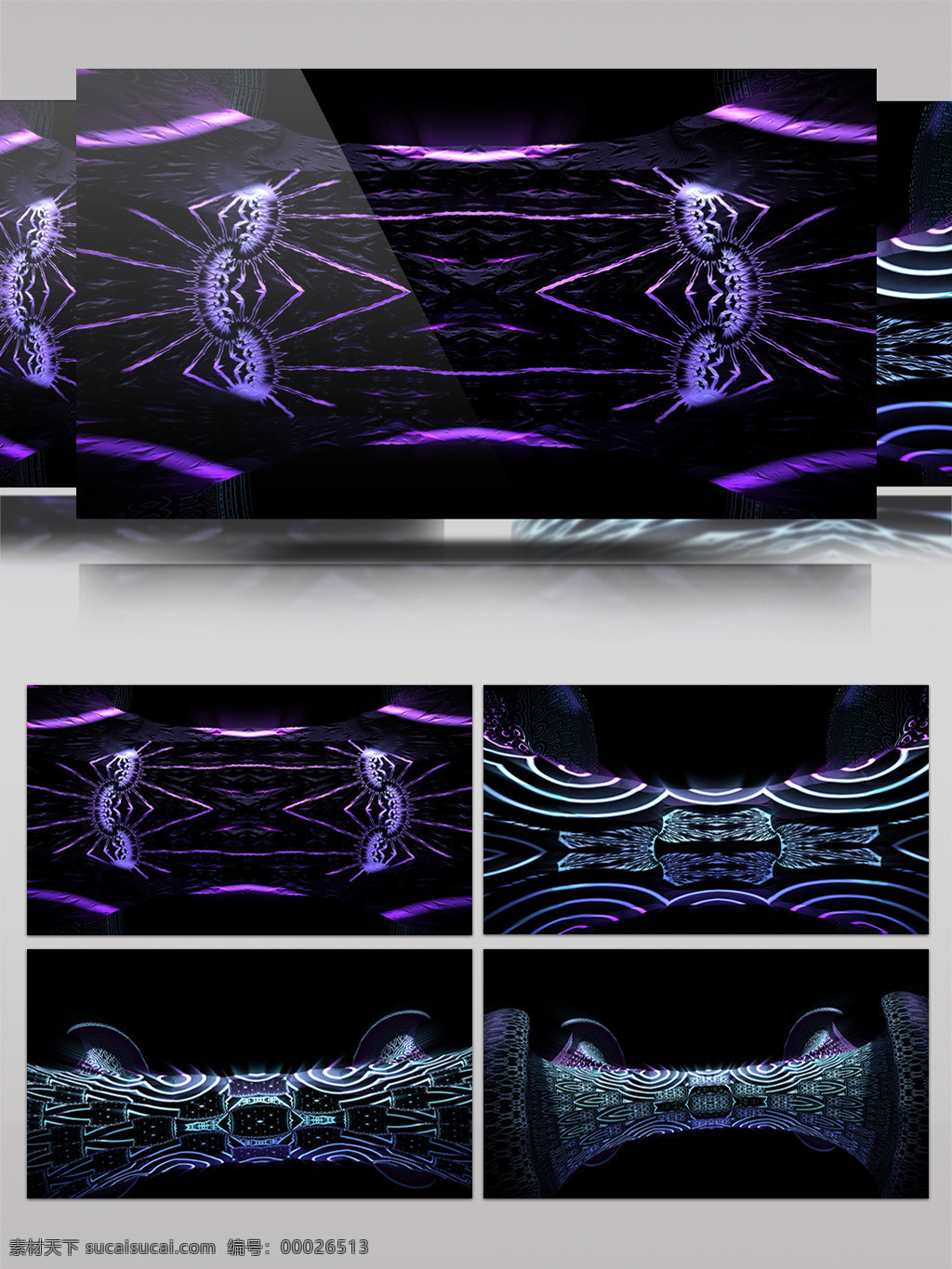 炫 酷 建筑 灯光 视频 创意设计 炫酷蓝色 渲染灯光 华丽光转 三维动态类 几何魔法 空间几何变换 3d视频素材 特效视频素材