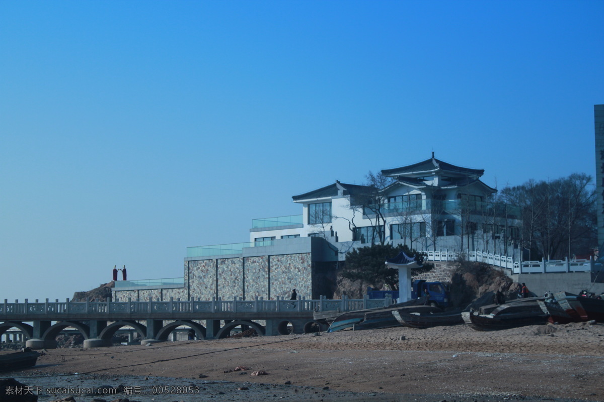 海景 房 别墅 海水 建筑景观 自然景观 景房 渤海 兴城 风景 生活 旅游餐饮