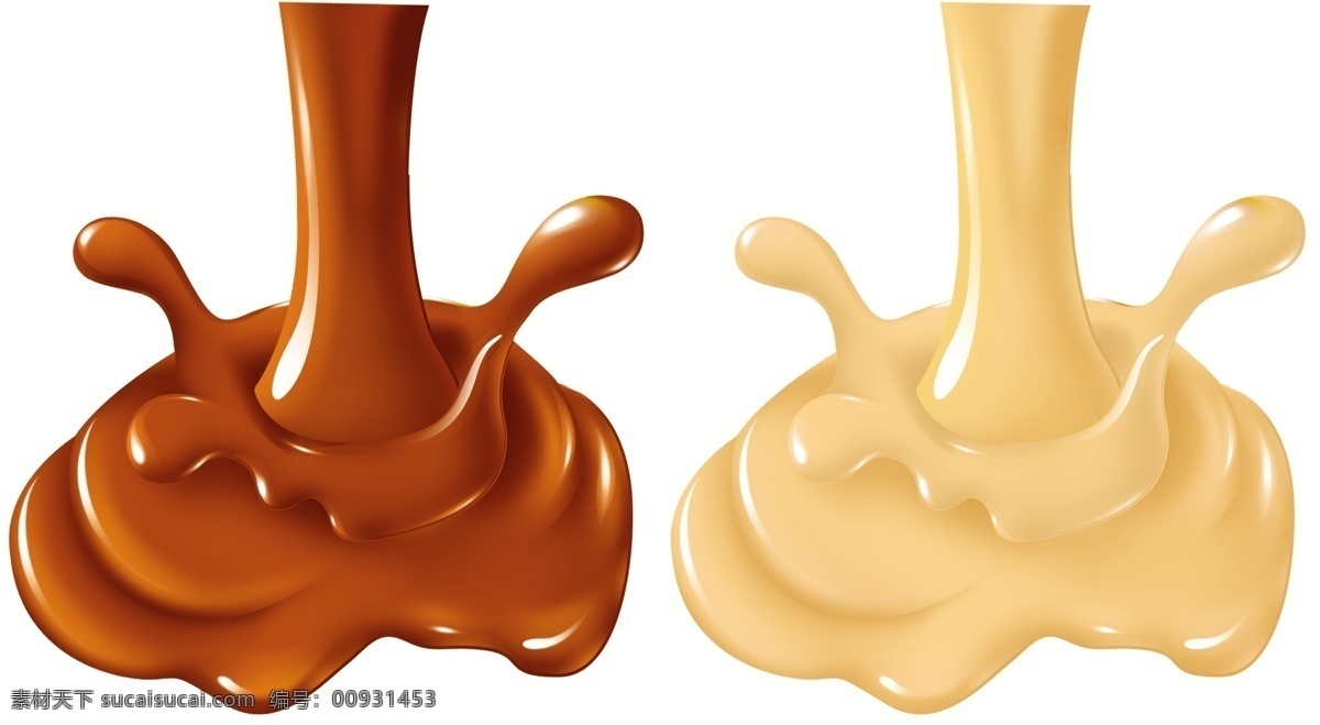 牛奶 巧克力 分层 源文件 牛奶巧克力 喷绘牛奶 喷绘巧克力 高清 展板 其他展板设计