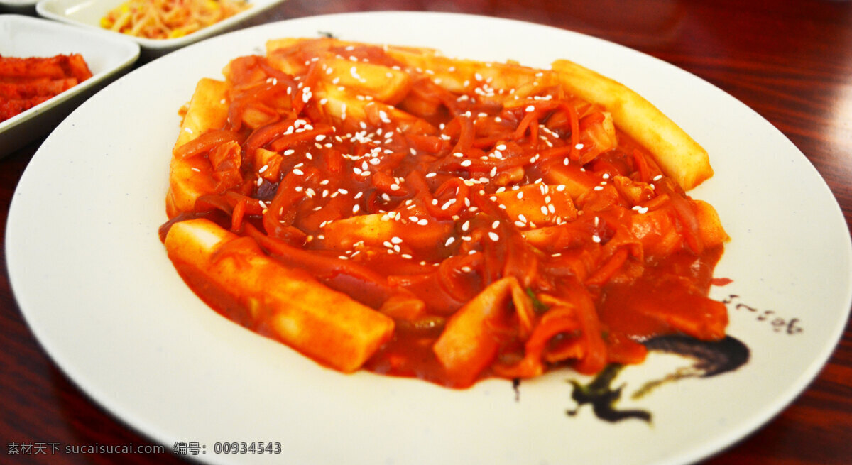 辣炒年糕 韩式料理 料理 美味 食物 餐饮美食