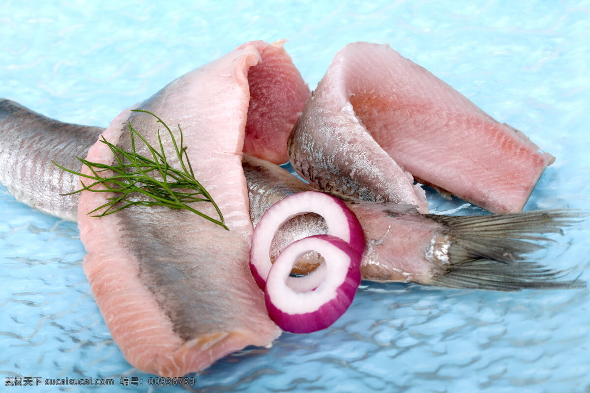 新鲜海鲜 海鲜 新鲜 生鱼片 鱼肉 洋葱 洋葱圈 蔬菜 肉食 肉类 食材 食物 食品 美食 餐饮美食图片 餐饮美食 食物原料