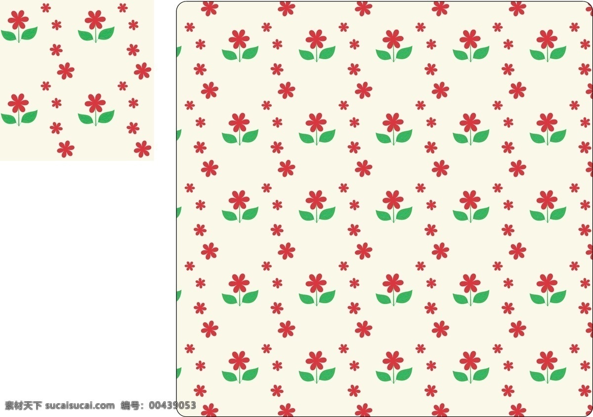 底纹背景 底纹边框 花纹素材 时尚花纹 时尚 花纹 模板下载 矢量 矢量图 花布素材 红色小花 花朵分布 花纹花边