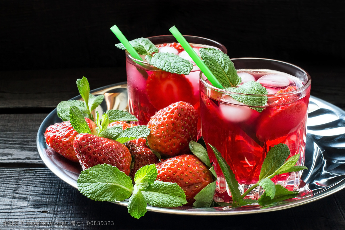 草莓汁 果汁 鲜榨果汁 现榨果汁 水果 蔬菜汁 饮料 饮品 餐饮美食 饮料酒水