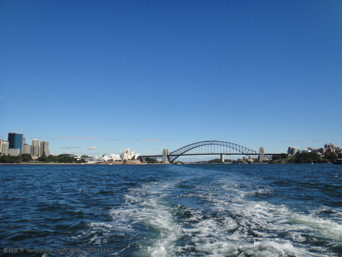 风景 国外风景 国外旅游 海景 海湾 蓝天 旅游摄影 远眺归来 大桥 歌剧院 远眺 悉尼海景 岸边建筑 平静的海 悉尼 文森 湾 风光 生活 旅游餐饮