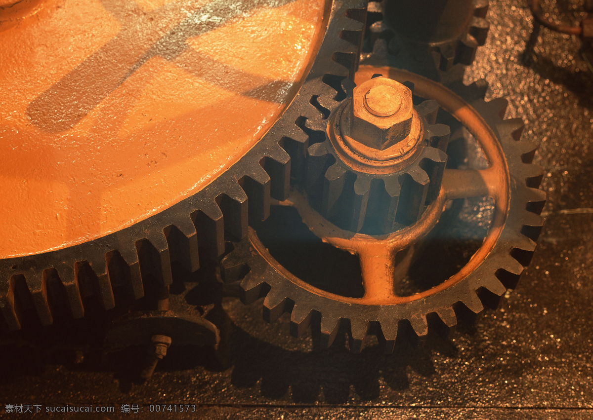 齿轮 金属 机械 精密 工业 现代科技 工业生产 摄影图库