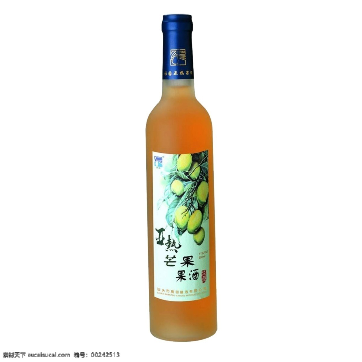 酒瓶 芒果 免抠 psd源文件