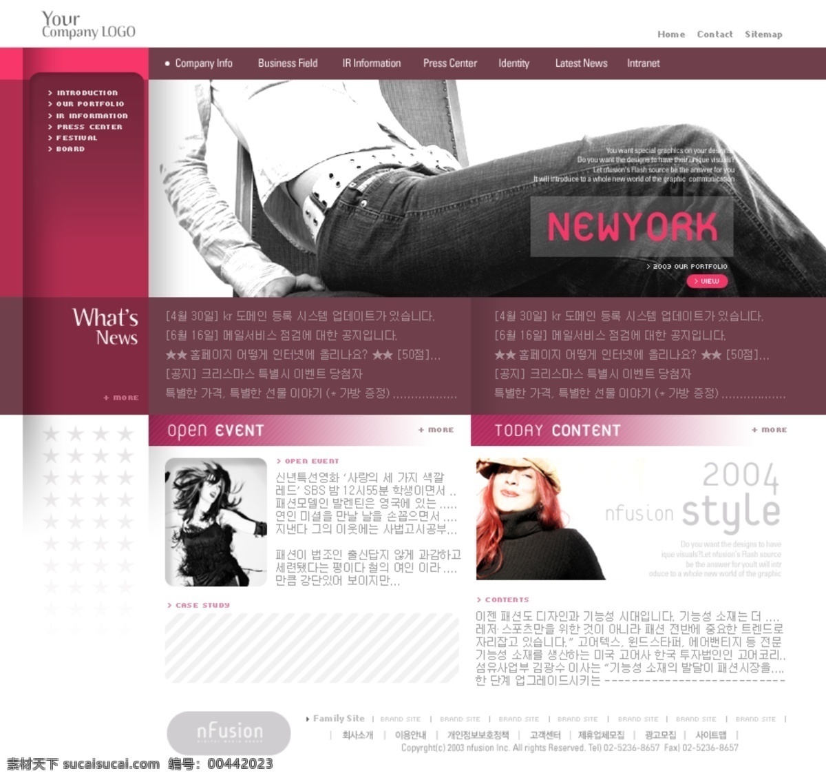 韩国 疯狂 女性 网站 模板 网页模板 网页素材