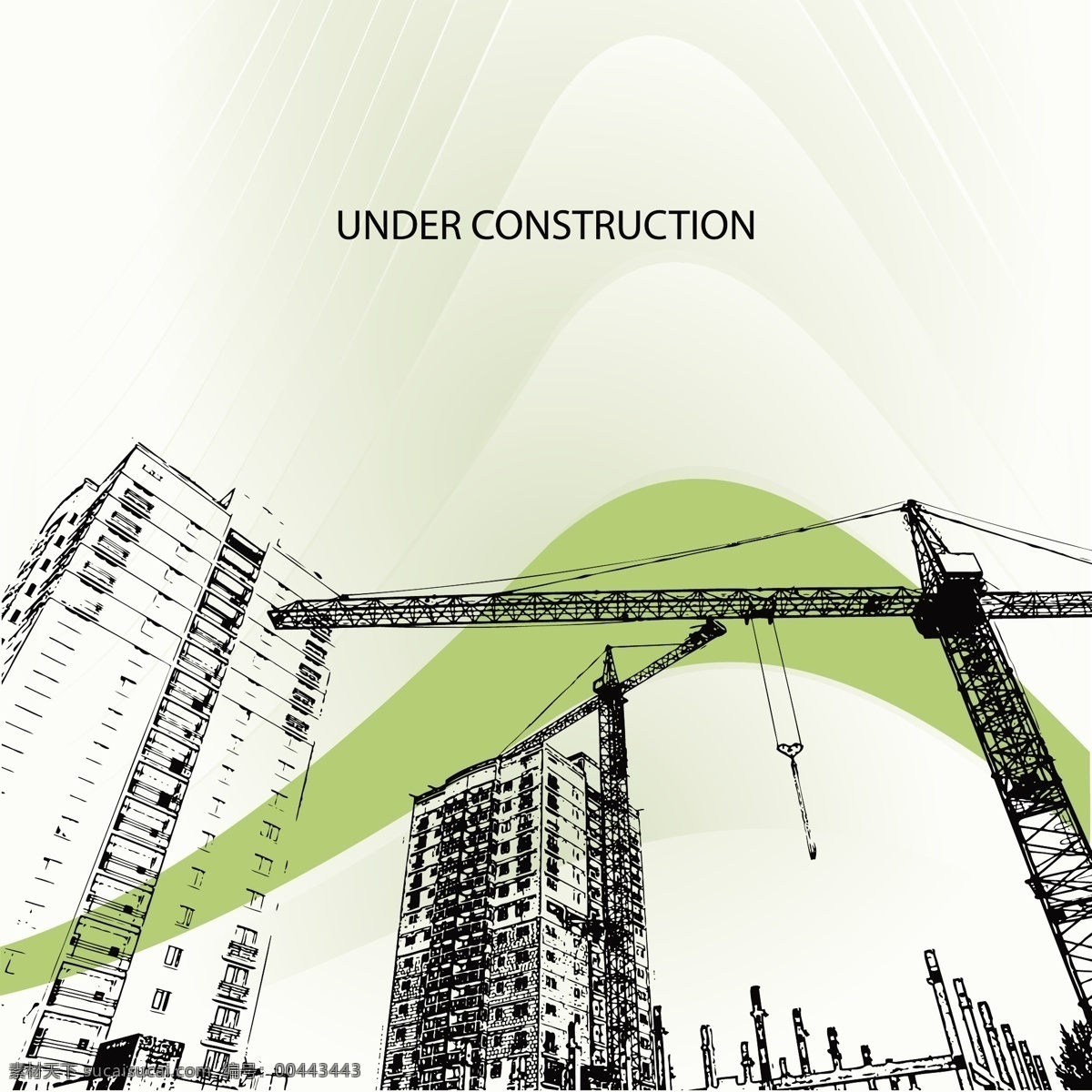 建筑 主题 玻璃 外墙 矢量 办公楼 高楼大厦 矢量素材 建楼房 玻璃外墙 矢量图 建筑家居