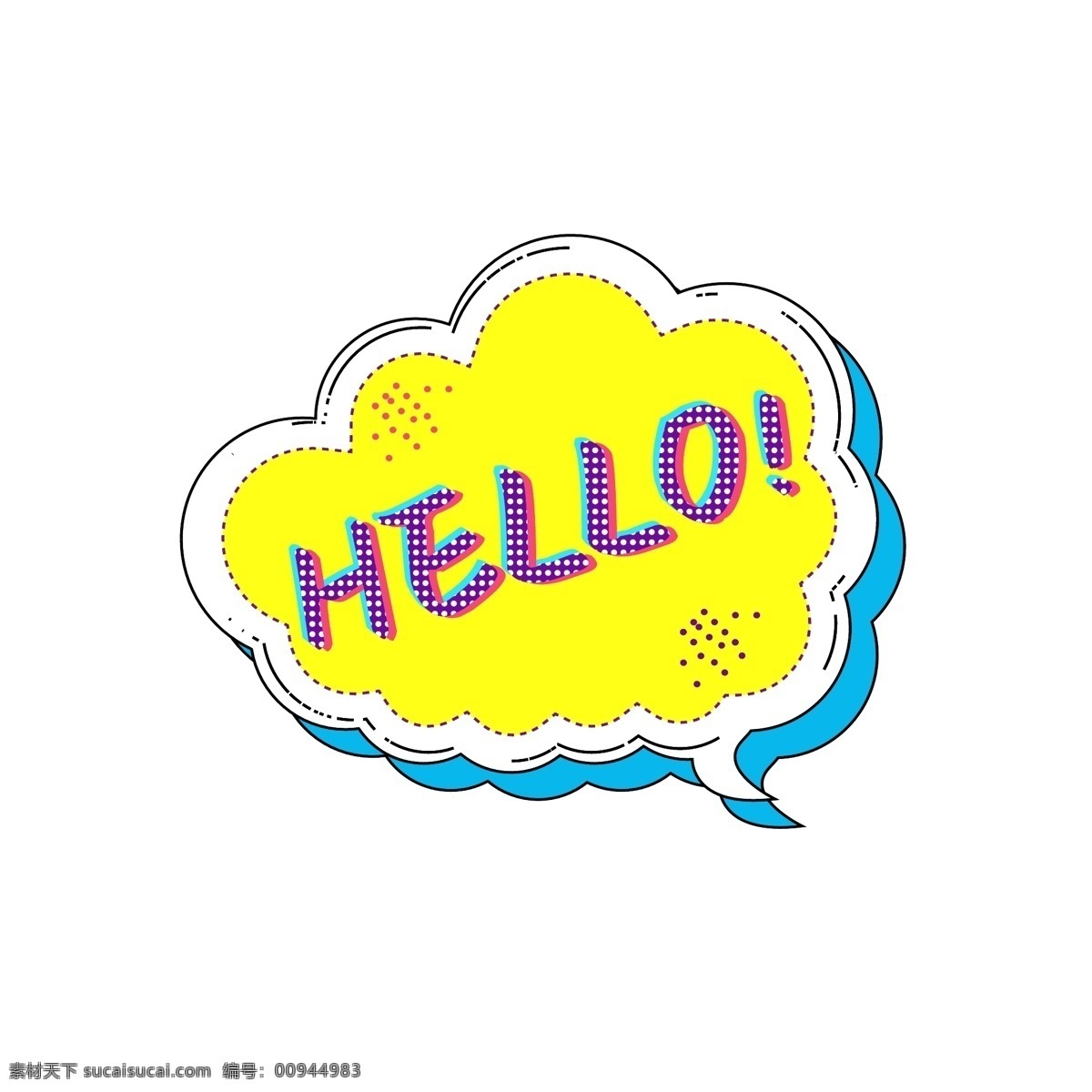 黄白色 hello 语言 框 黄色 白色 语言框 黄色语言框 英文