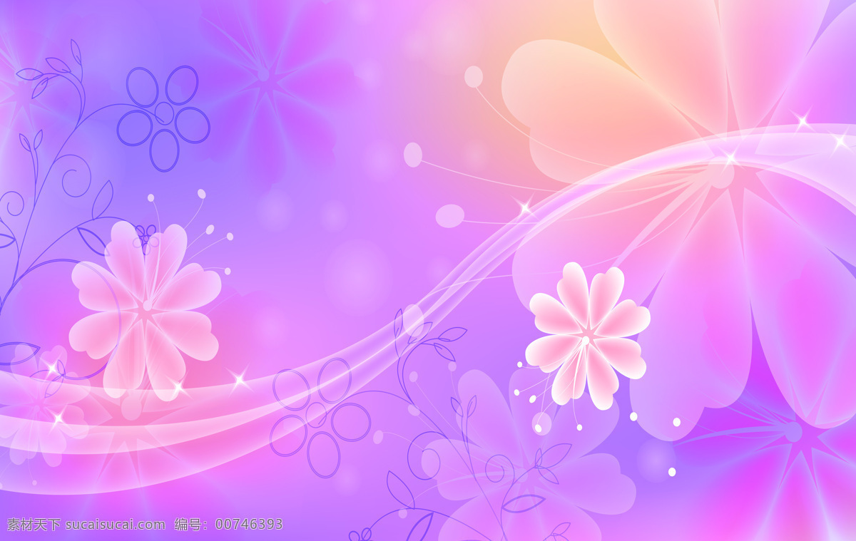 幻彩 飘逸 花型 衣柜 移门 强化 图 炫彩 粉红世家 移门图片 强化玻璃素材 紫色