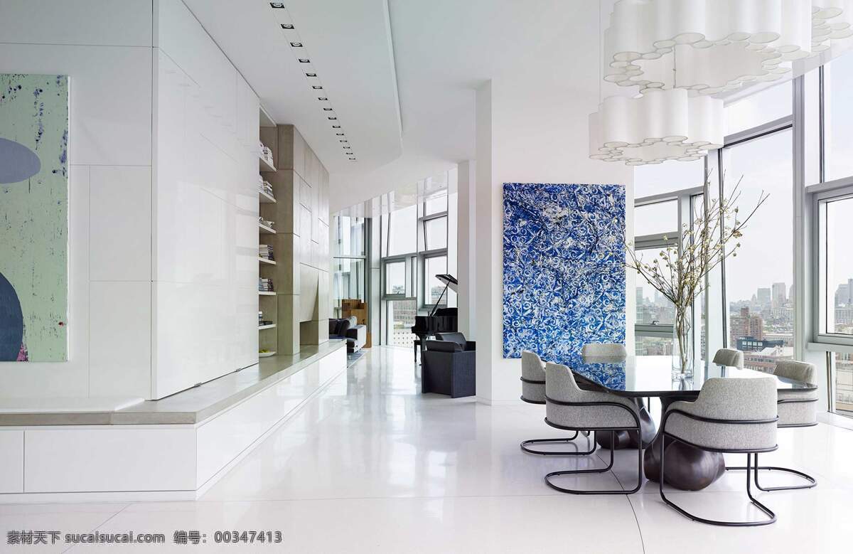 欧式 轻 奢 玄关 装修设计 效果图 白色地板 抽象挂画 欧式风格 欧式软椅 室内装修 玄关效果图 植物 置物柜
