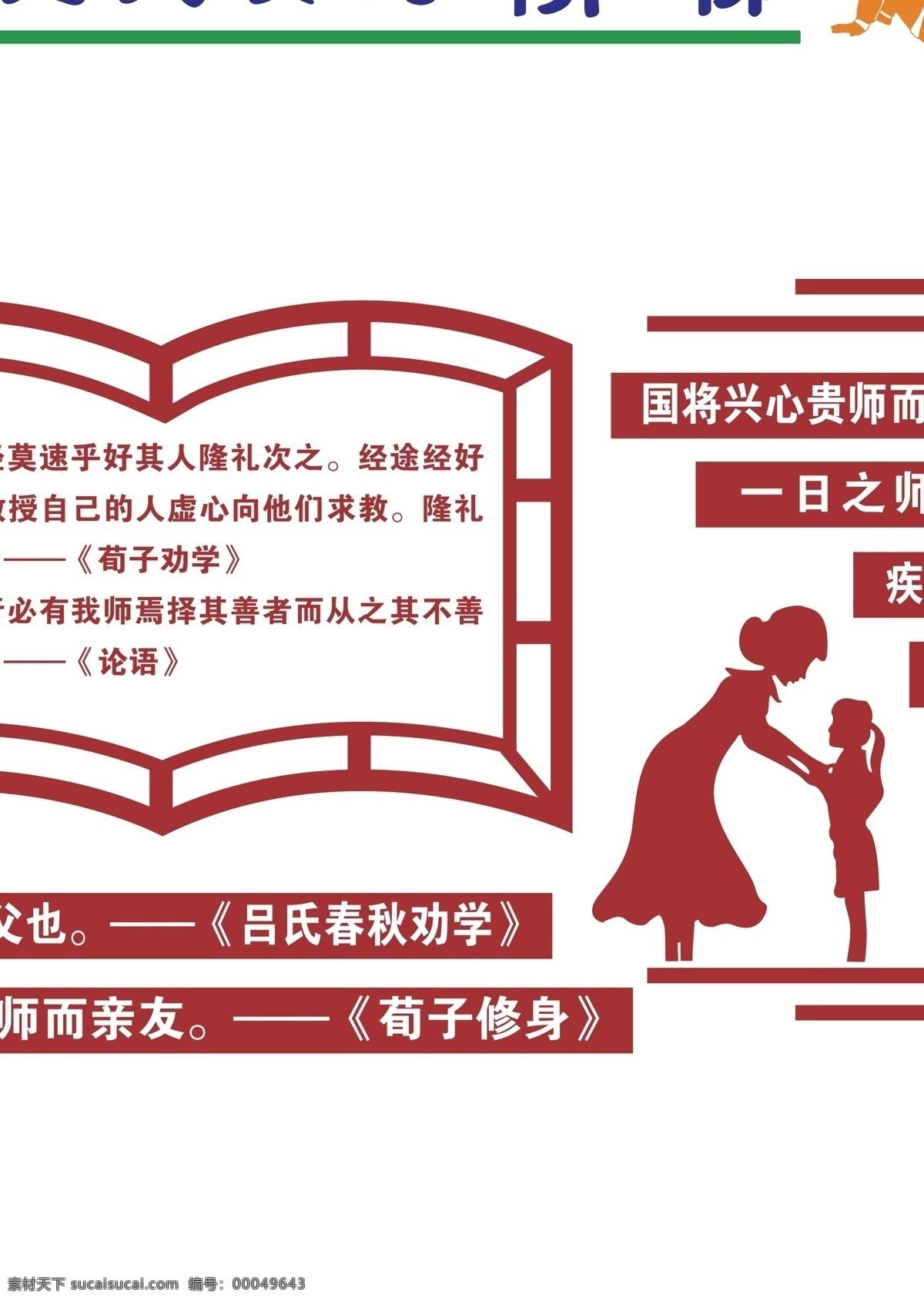 文化墙 校园 文化 感恩 名人 名言