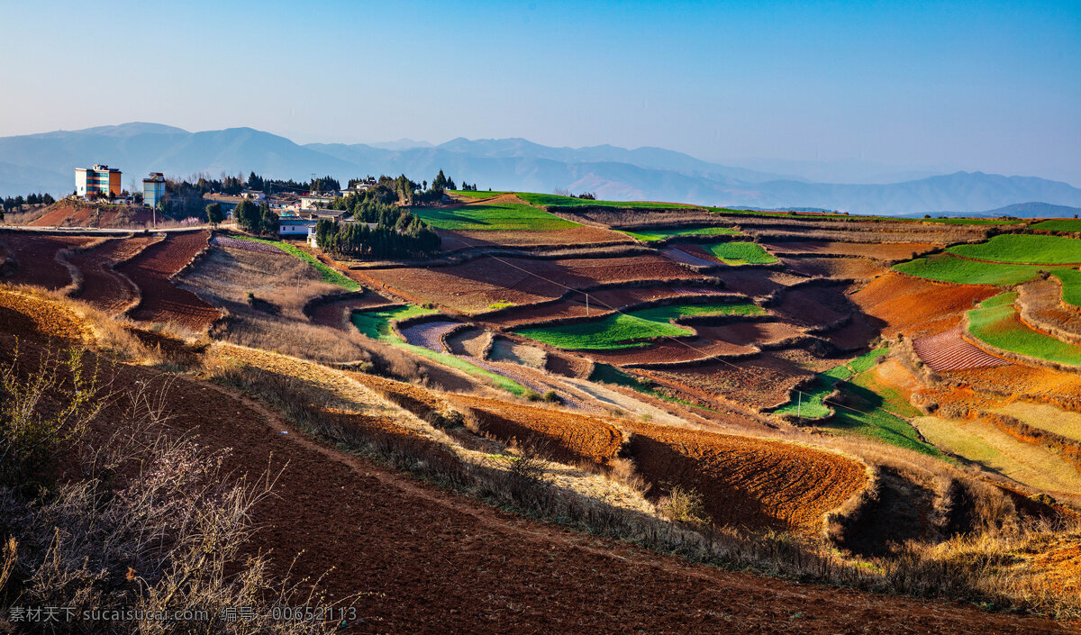 云南 东川 红土地 风景