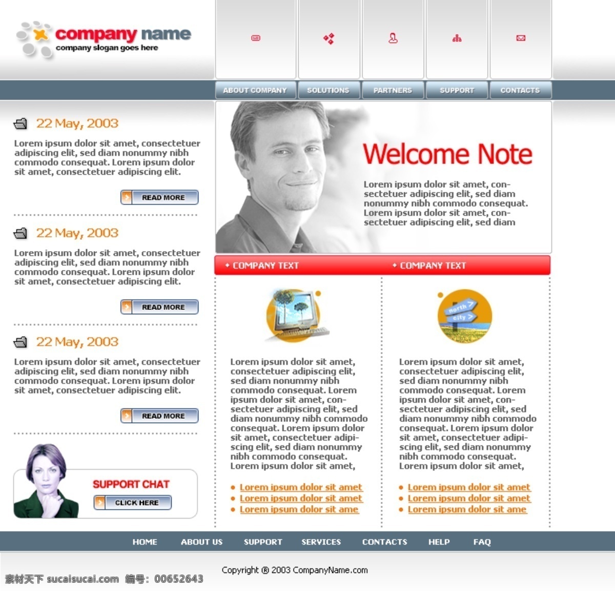 欧美 网站 模板 公司企业 英文模板 欧美国家 网页素材 网页模板