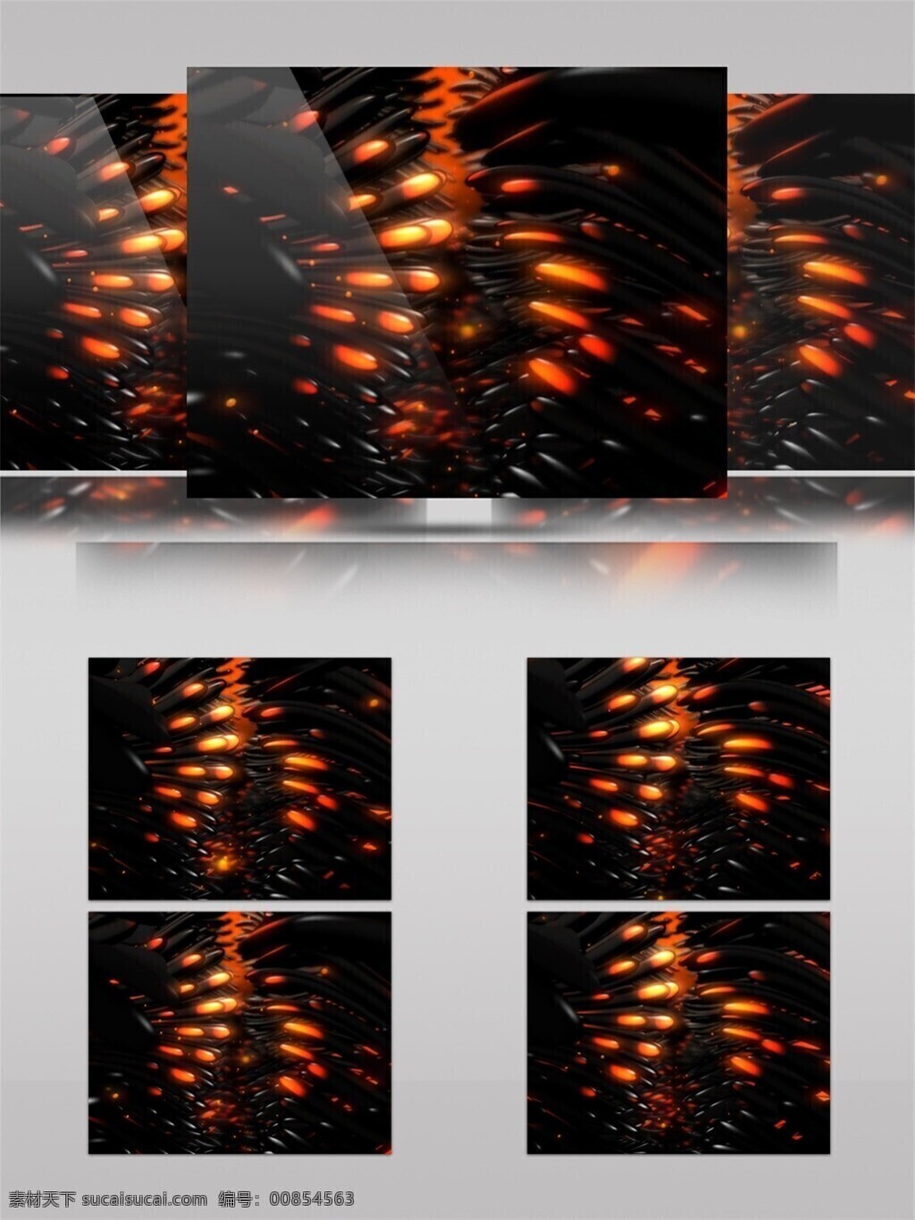 光斑散射 光束 红色 激光 视觉享受 手机壁纸 星际 视频