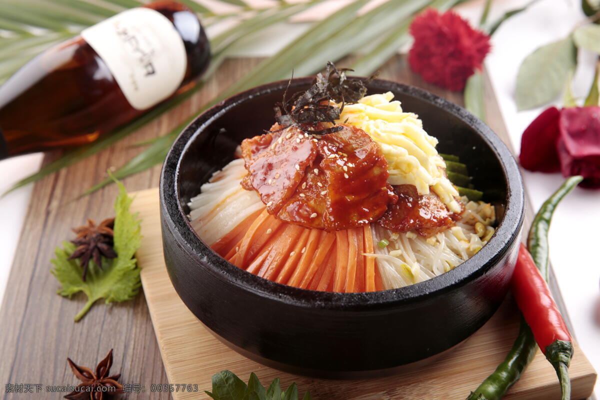石锅拌饭 五花肉拌饭 韩国美食 菜品 菜谱摄影 招牌菜 名菜 餐饮 韩国料理 餐饮美食 传统美食