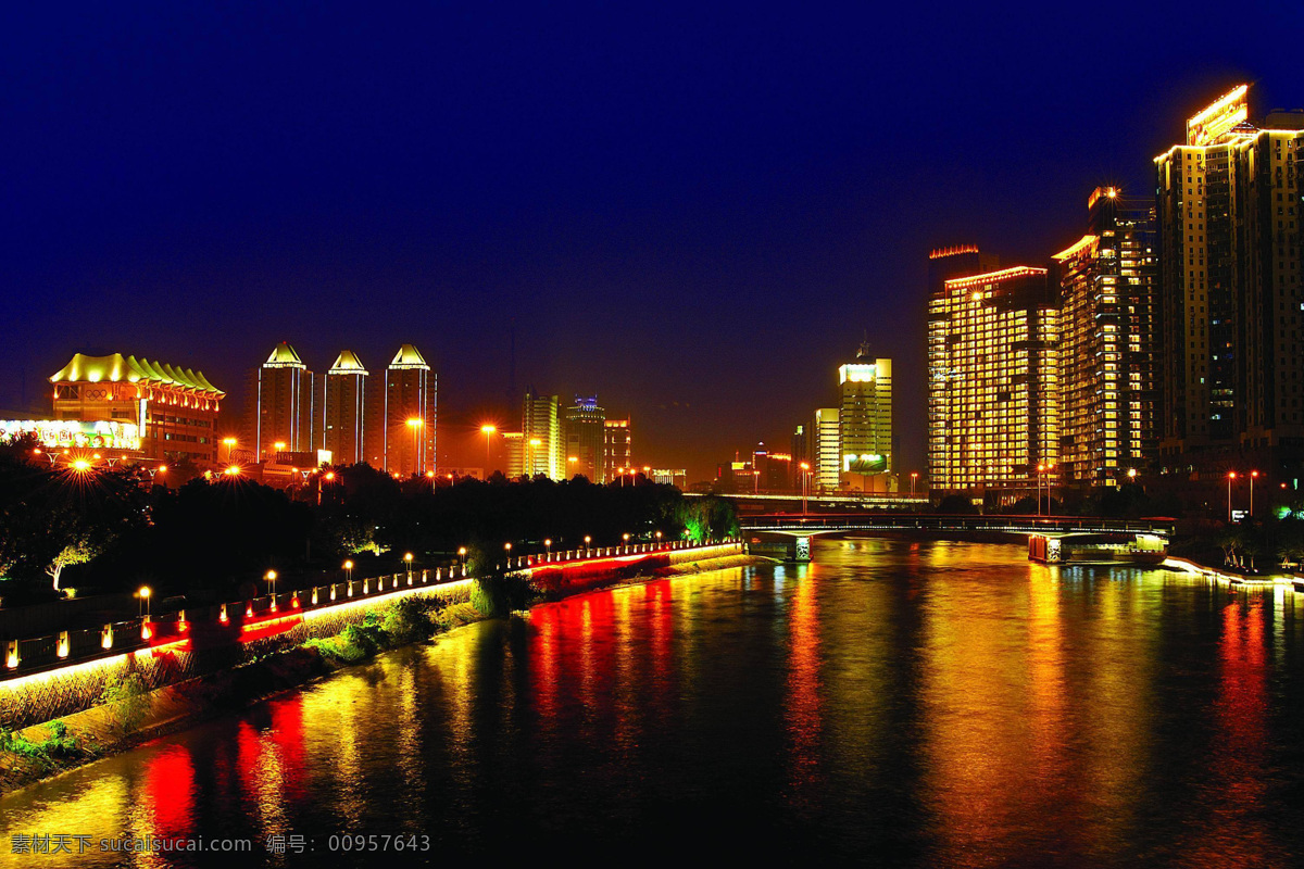 城市建筑 城市夜景 大桥 灯光 都市 高楼大厦 河岸 河流 城市 夜景 运河 河提 桥梁 建筑物 亮化工程 夜色 霓虹灯 建筑摄影 建筑园林 装饰素材 灯饰素材