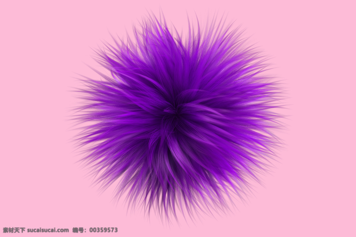 紫色头发 紫色皮毛 紫色 头发 毛发 紫色毛发 烫染 毛球 人物图库