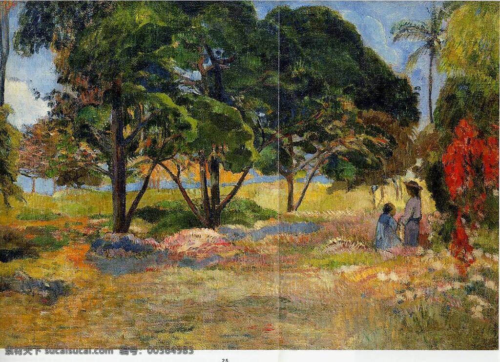 gauguin 后 印象主义 风景 人物 田园 自然 静物 油画 装饰画 法国 画家 保罗 高更 paul 装饰素材