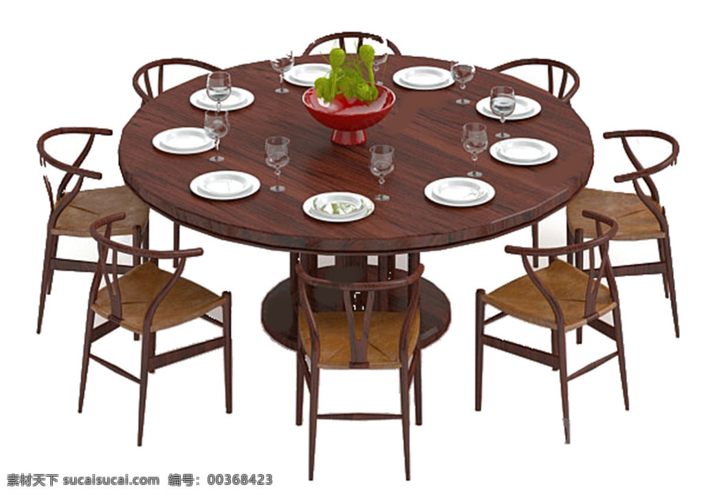 3d 模型 模板下载 素材图片 时尚家居 椅子 餐桌 室内模型 3d模型 max 白色