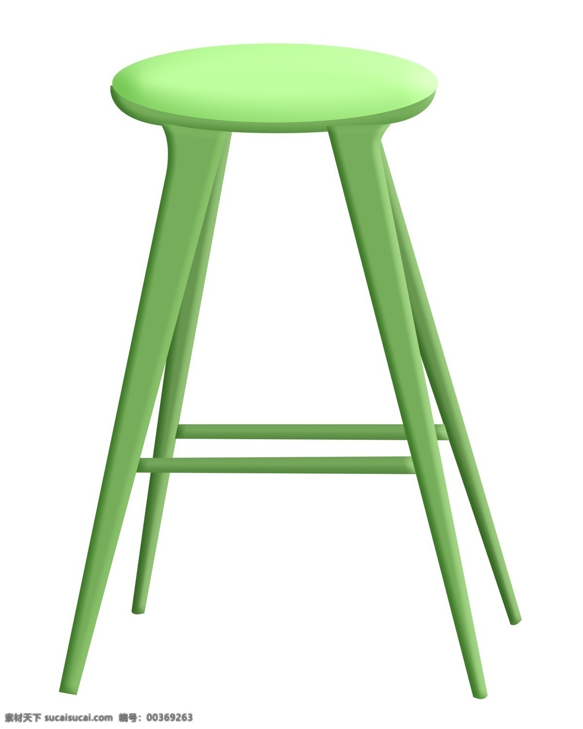 绿色 椅子 家具 插画 绿色的椅子 卡通插画 家具插画 椅子插画 家具椅子 座位椅子 高高的椅子