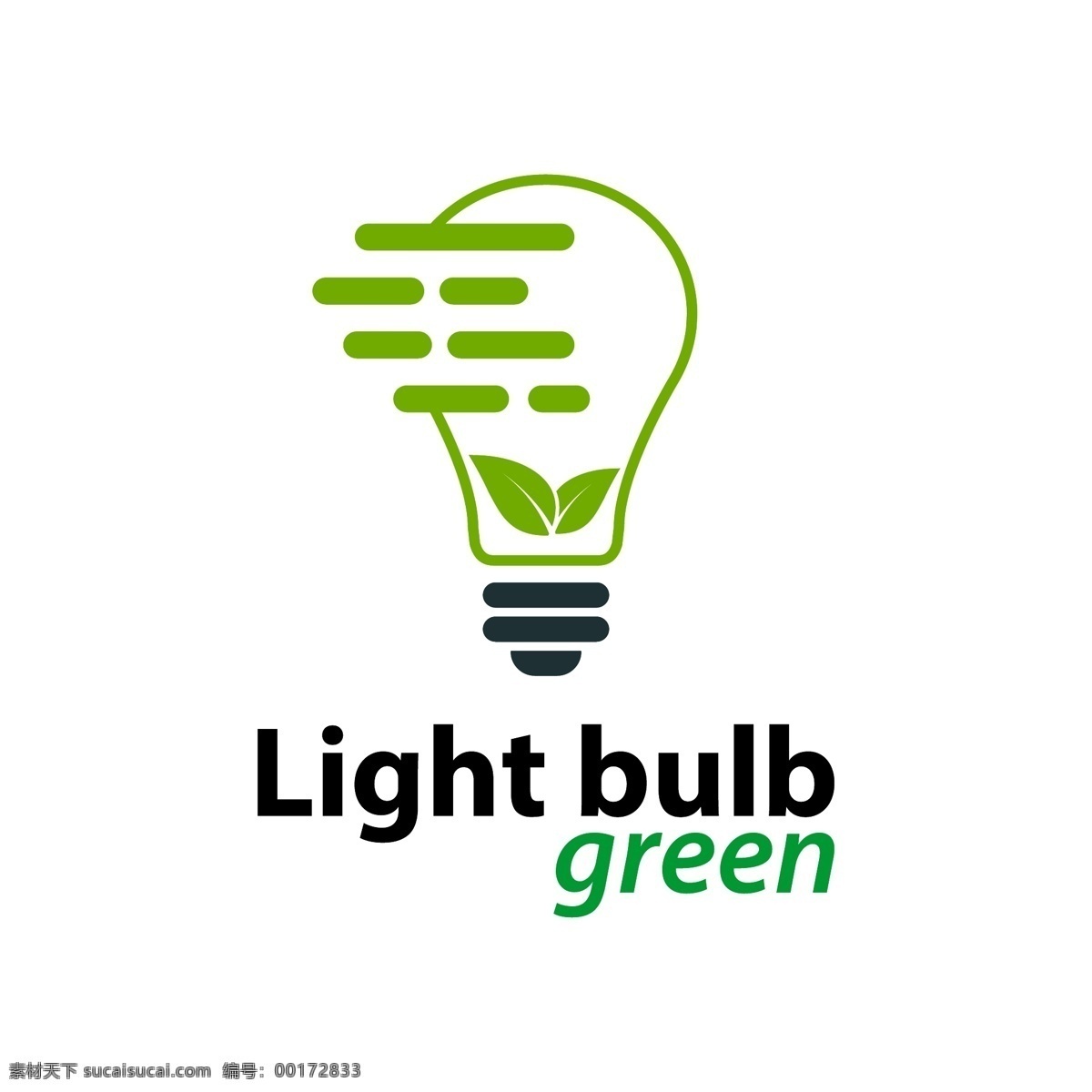 绿色灯泡图标 绿色 灯泡 图标 标志 环保 创意 创新 标签 logo 标志图标 其他图标