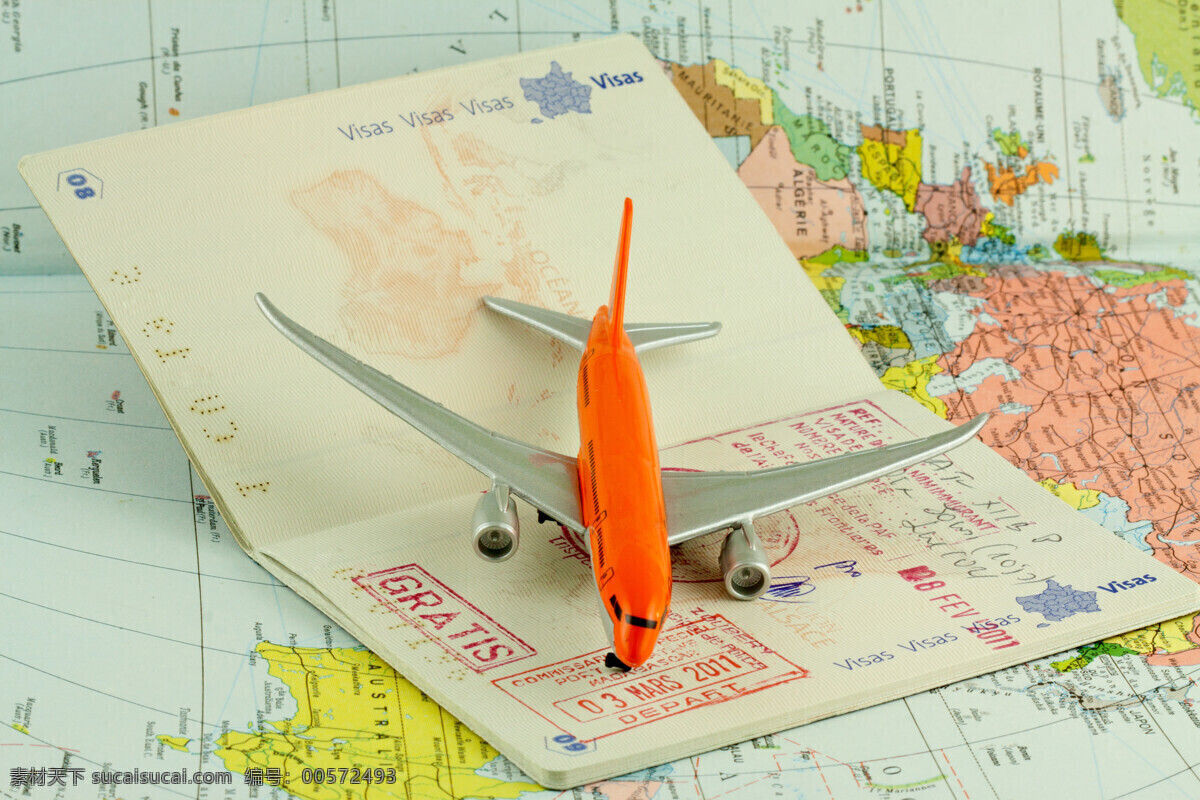 地图 上 飞机 护照 世界地图 旅游 地图图片 生活百科