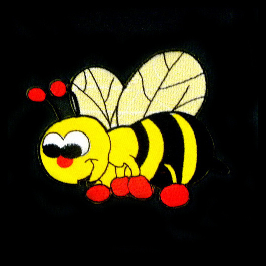 贴布免费下载 动物 服装图案 昆虫 蜜蜂 贴布 面料图库 服装设计 图案花型