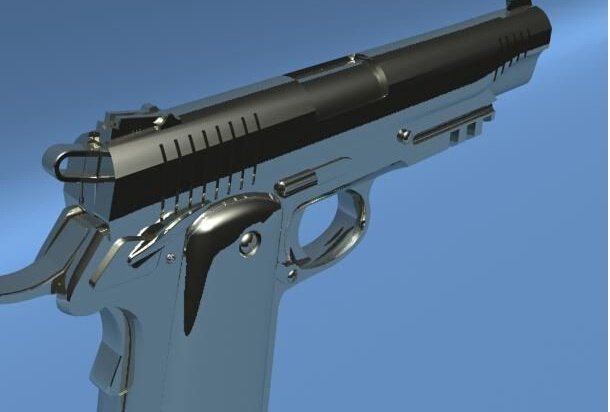 沙漠 鹰 模型 手枪 沙漠之鹰模型 3d武器模型 3d模型素材 游戏cg模型