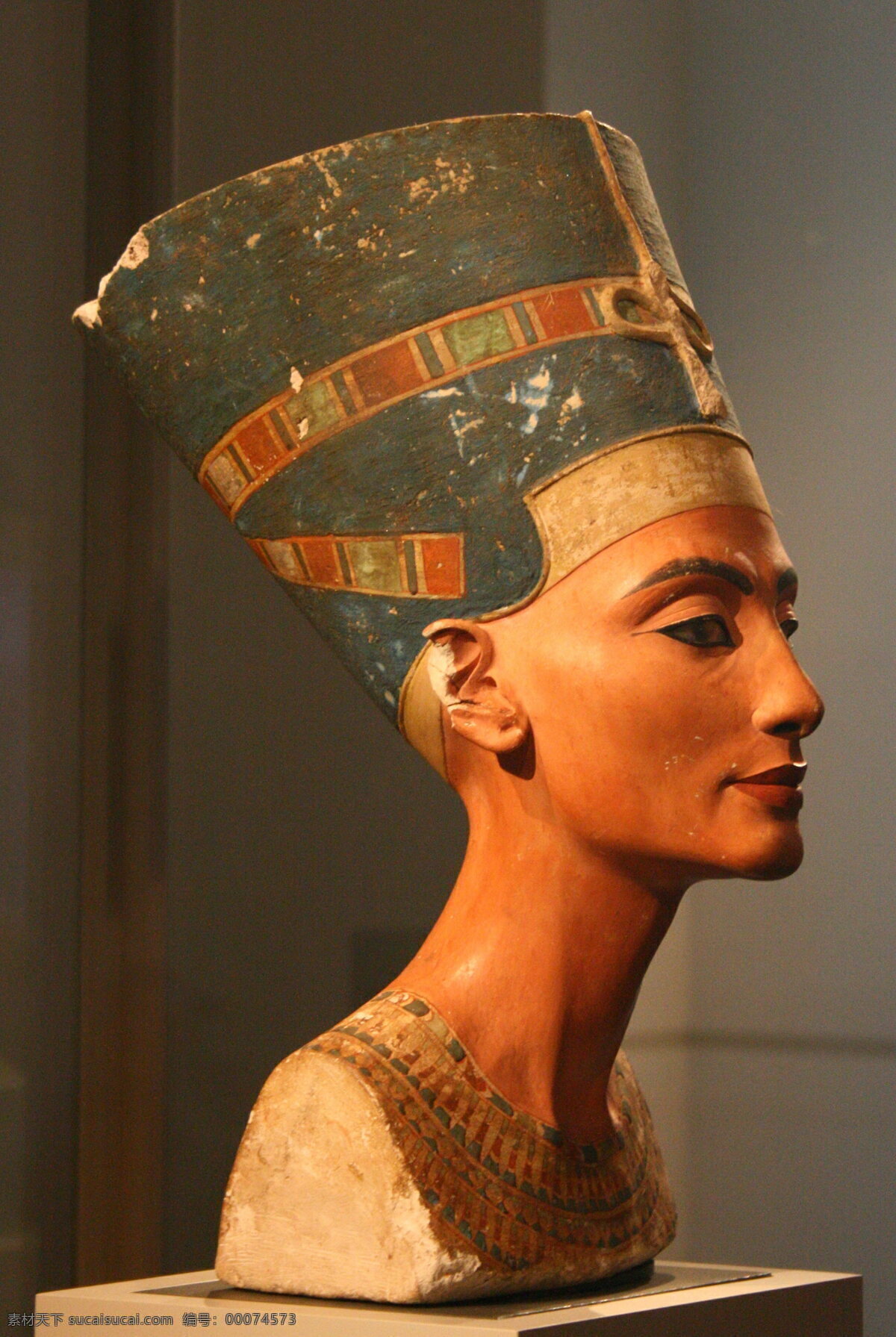 纳 芙 蒂 王后 雕像 埃及 法老 皇后 纳芙蒂蒂 nofretete 雕塑 博物馆 文物 考古 镇馆之宝 文化艺术