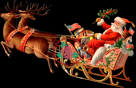 卡通 马车 上 圣诞老人 元素 卡通马车 圣诞马车 装饰图案 麋鹿 圣诞节 圣诞松枝 卡通圣诞元素 圣诞素材 圣诞帽 圣诞礼物 设计元素