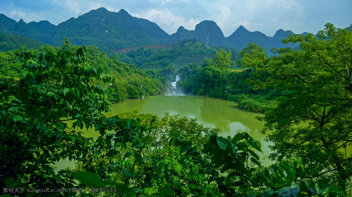 青山绿水 绿色 山水 绿色山水 河流 绿树成荫 自然景观 山水风景