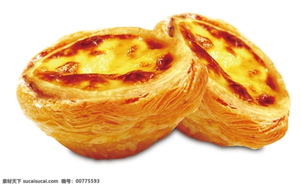 蛋挞 食品 西点 黄色 包装素材