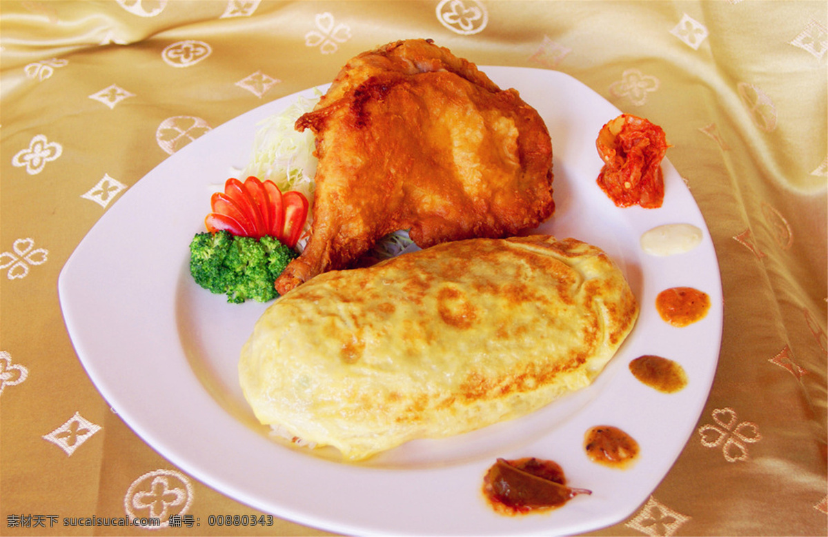 韩式蛋包饭 美食 传统美食 餐饮美食 高清菜谱用图