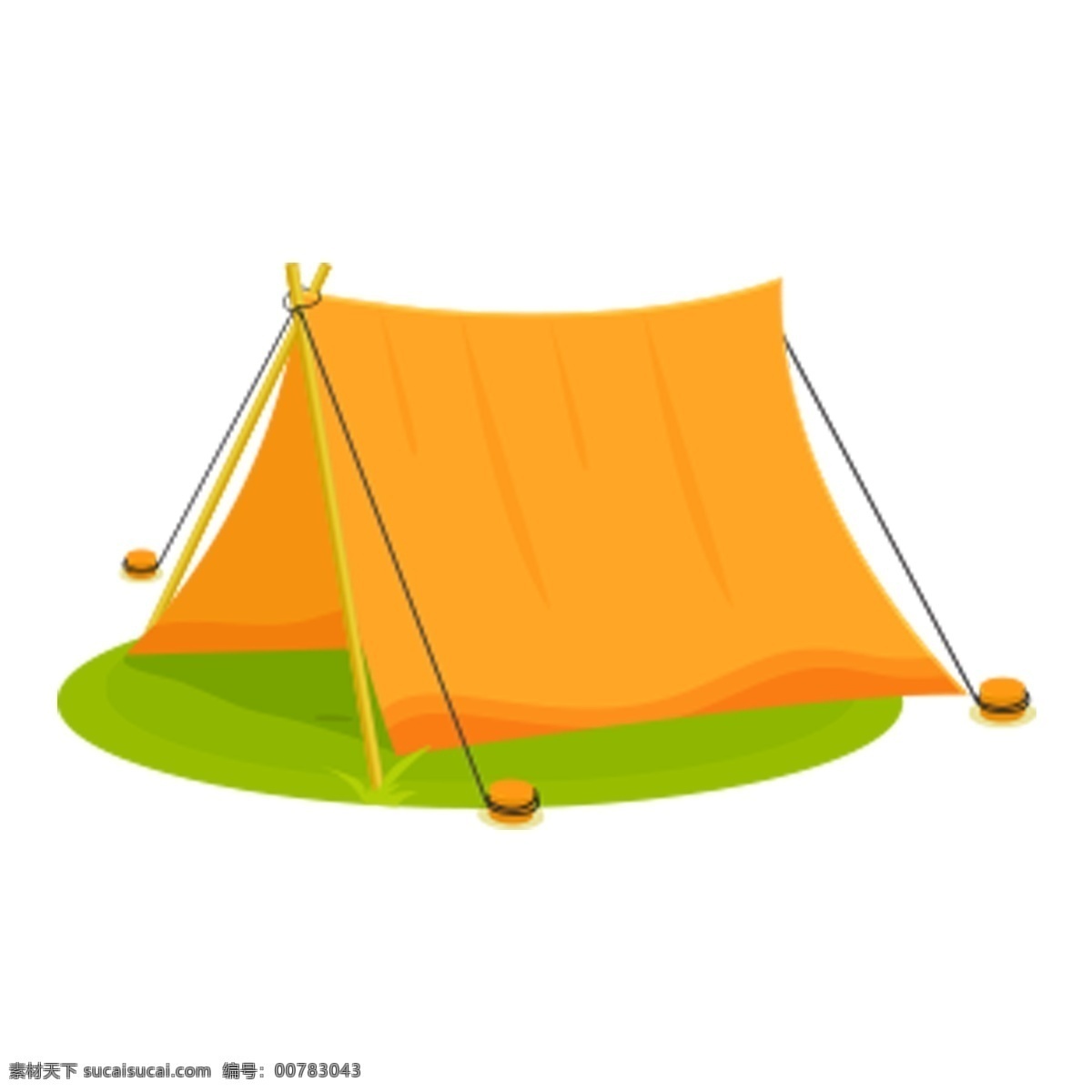 顶 黄色 帐篷 免 抠 图 卡通帐篷 黄色的帐篷 大大的帐篷 搭帐篷