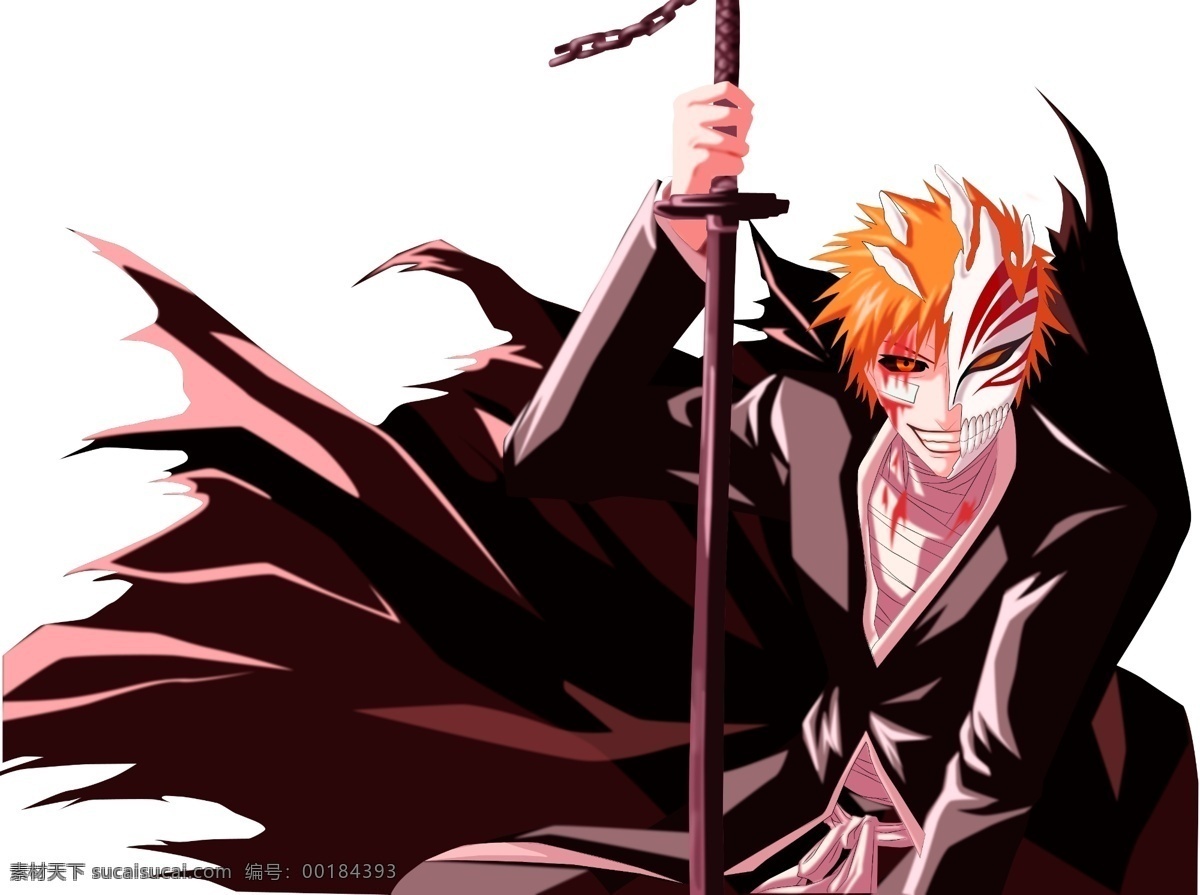 动漫死神一户PSD分层素材图片下载-素材编号00184393-素材天下图库