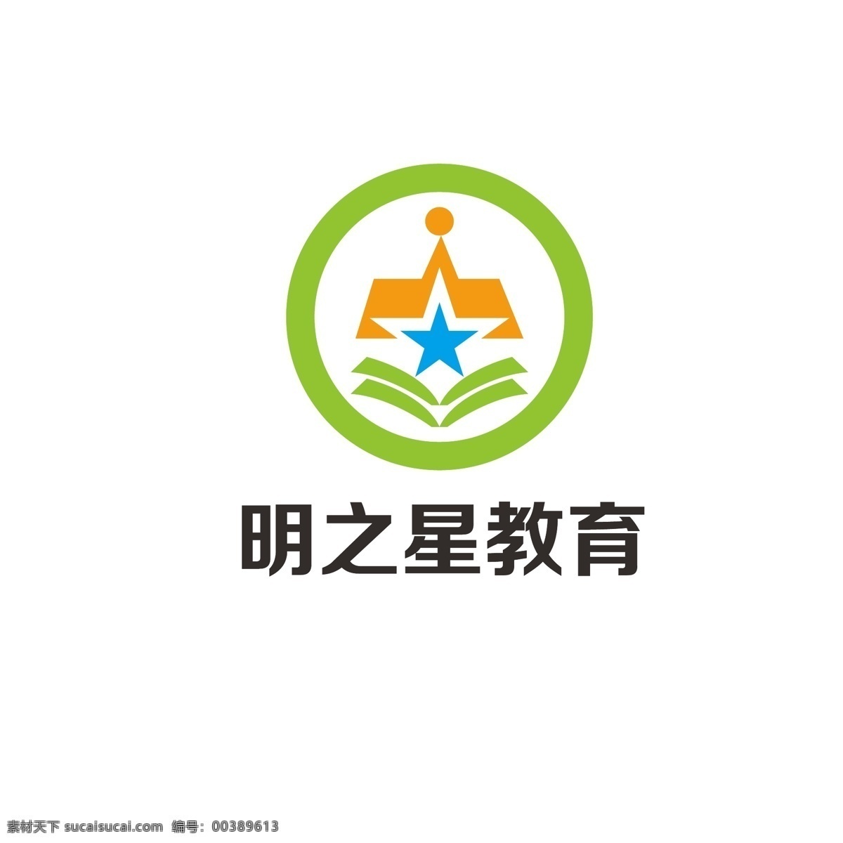 教育科技 logo 书本 简约 科技 教育 培训 字母m 讲台 人