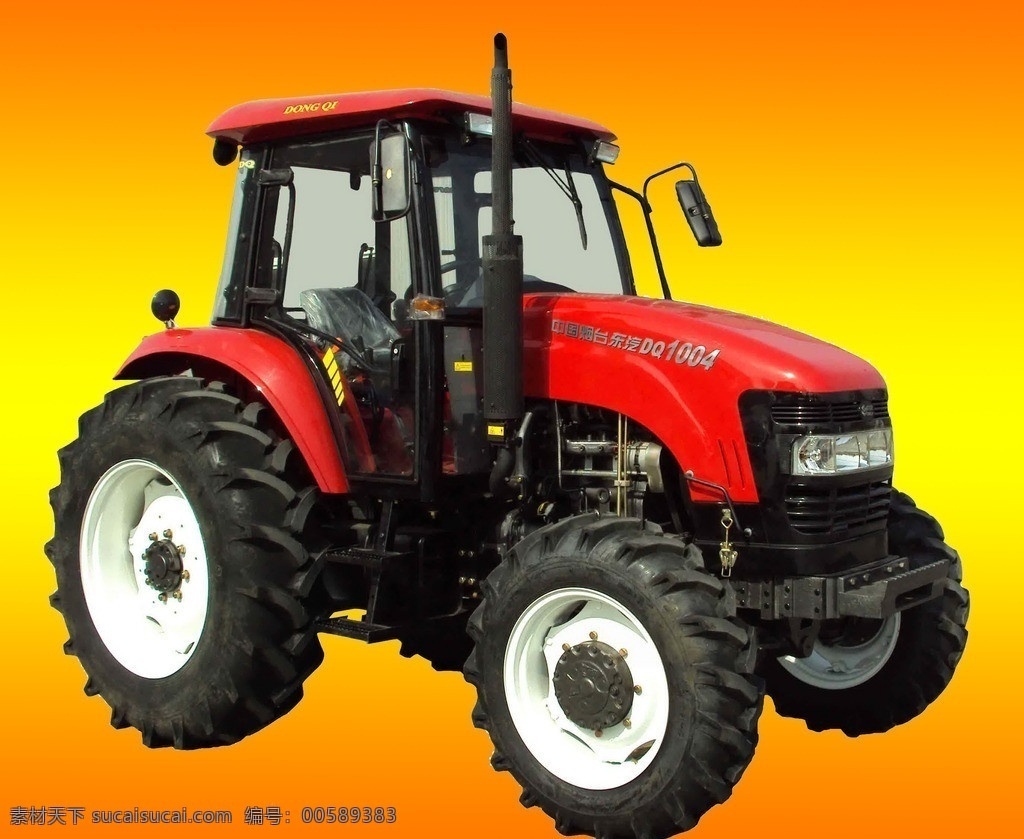 拖拉机 农用机械 农用拖拉机 车辆 机械车辆 农业机械 分层 源文件