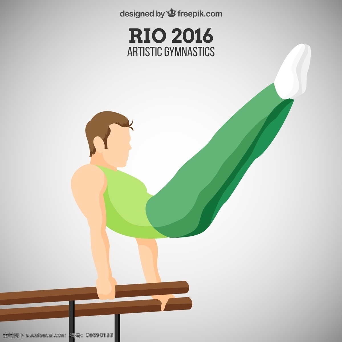 矢量 rio 巴西 奥运 运动员 巴西奥运 人物 角色 双杠 白色