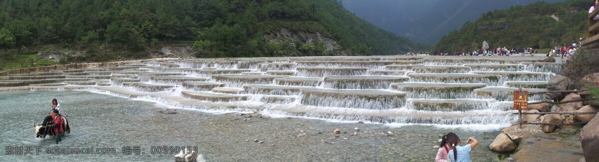 白水河全景 白水河 玉龙 水 风景 自然 照片 自然风景 旅游摄影