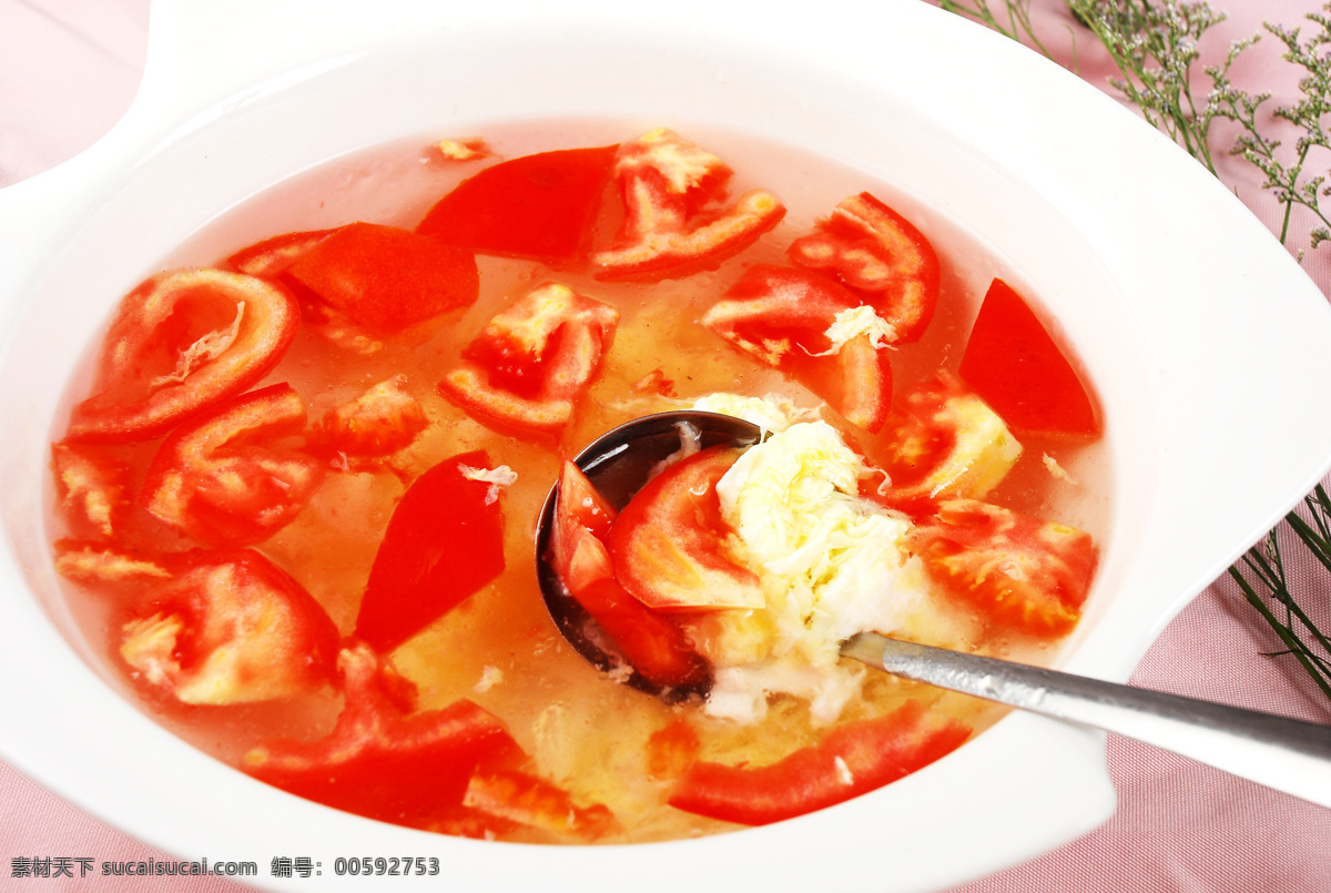 番茄浓汤 番茄蛋汤 西红柿蛋汤 餐饮美食 传统美食 菜 摄影图库