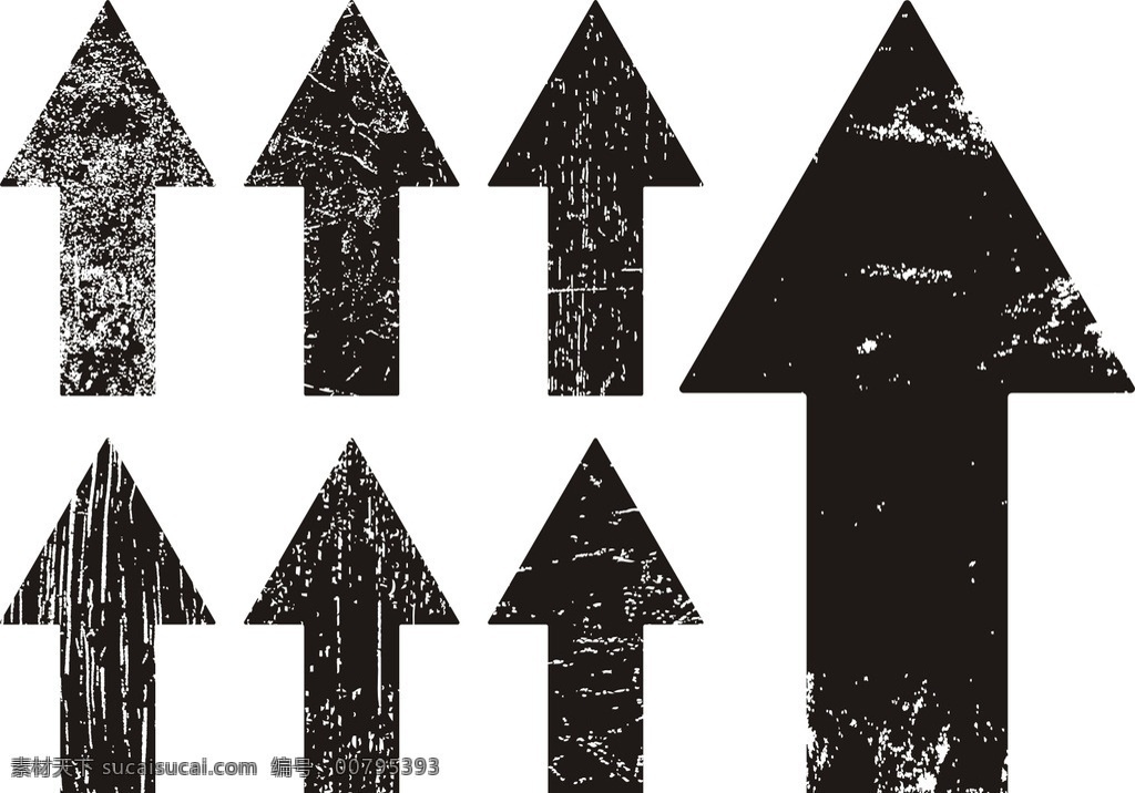 箭头 箭头图标 手绘箭头 卡通箭头 矢量箭头 矢量 多样式箭头 各种箭头
