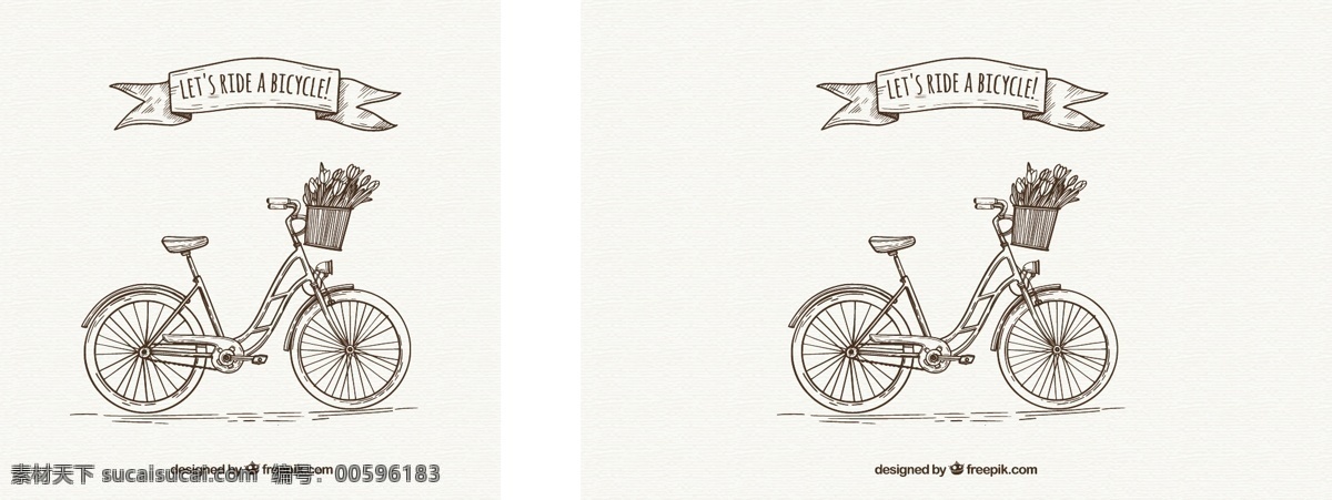 复古 自行车 手绘 风格 背景 图案 水彩 丝带 树 咖啡 心 花 爱 城市 男人 狗 自然 运动 海洋 山 面包店 太阳 健身