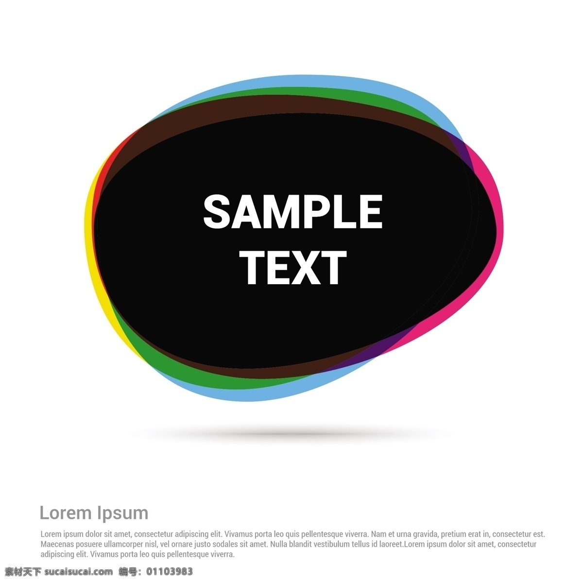 环形 语音 气泡 模板 抽象 语音气泡 图形 符号 通讯 平面设计 色彩 元素 现代 插图 语言 设计元素 抽象设计 圆形 白色