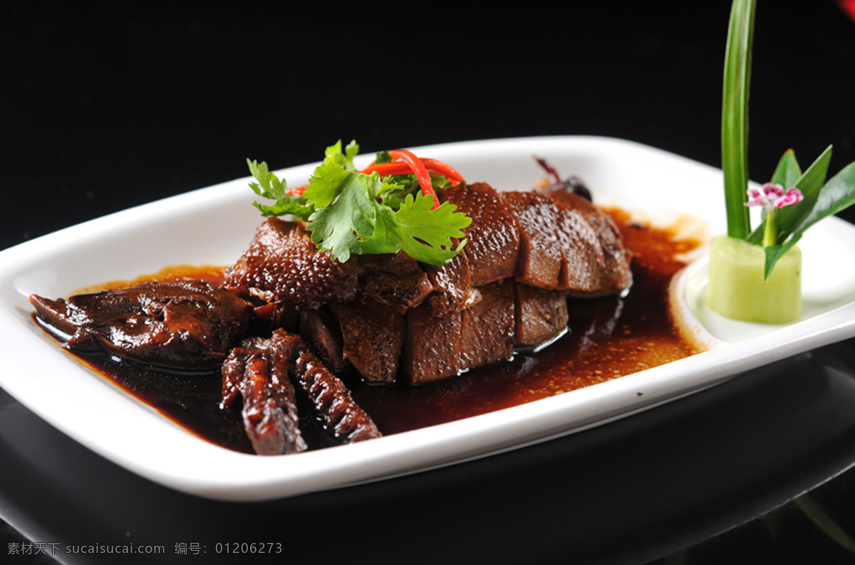 老杭州卤鸭 中华美食 特色菜 风味菜 明档菜肴 餐饮美食 传统美食