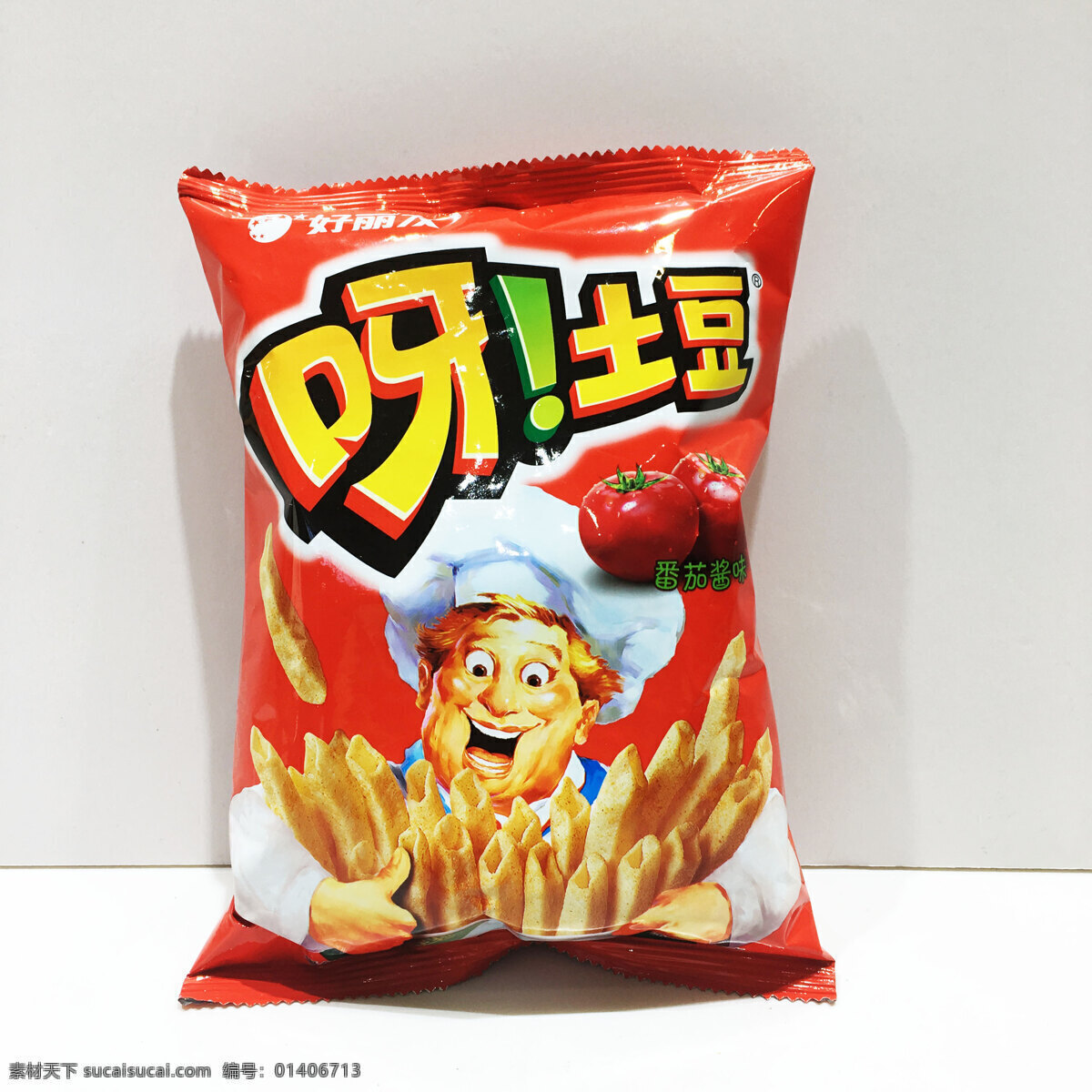 土豆 番茄酱 味 呀土豆 番茄酱味 呀土豆番茄味 呀土豆薯条 番茄味薯条 零食 薯条 超市商品 dm商品 餐饮美食
