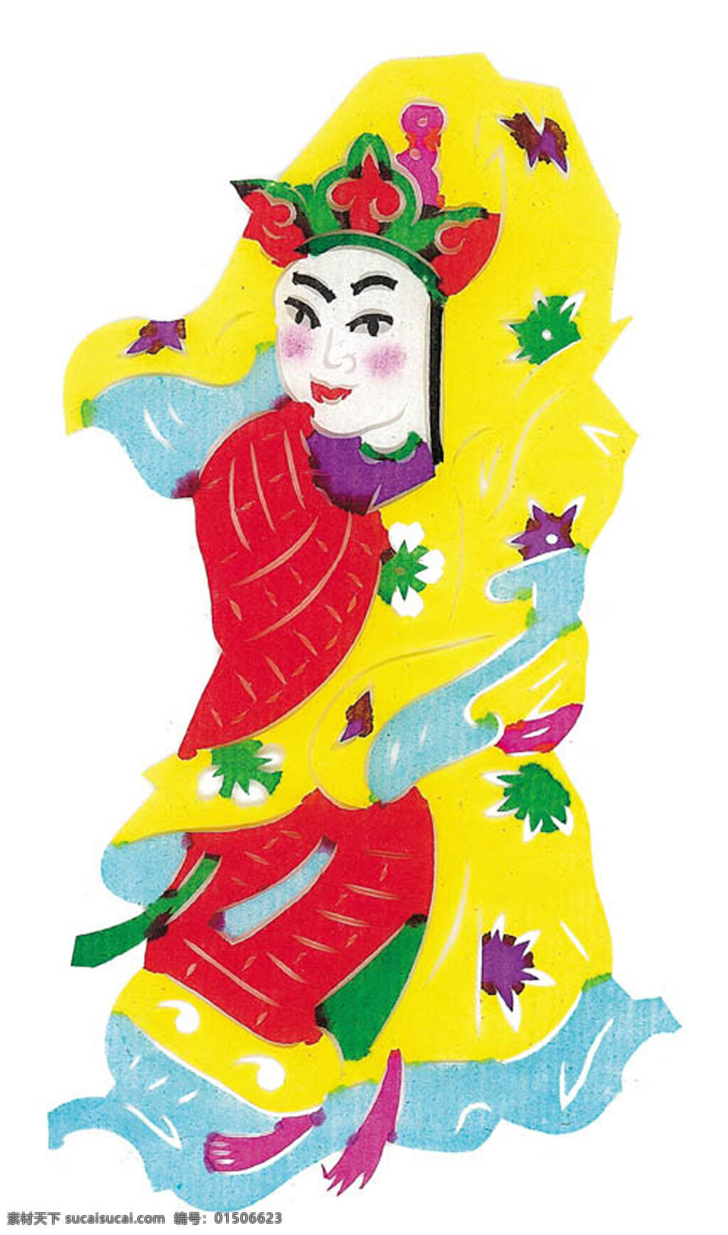 中华剪纸 唐僧 文化艺术 传统文化 中国剪纸 摄影图库 300