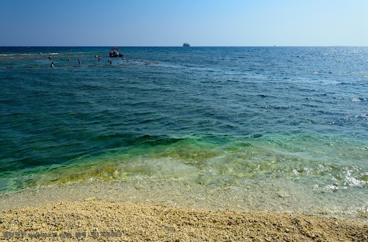 海南 西沙 鸭 公岛 风景