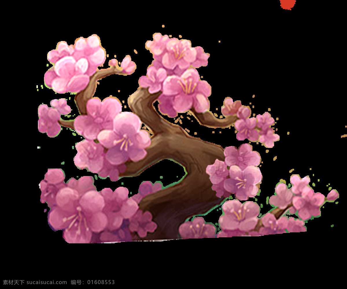 手绘 水彩 梅花 免 扣 2018 除夕 春 春节 腊梅 腊梅元素 梅花元素 年夜饭 清新 水墨画 中国风 中国元素 喜庆