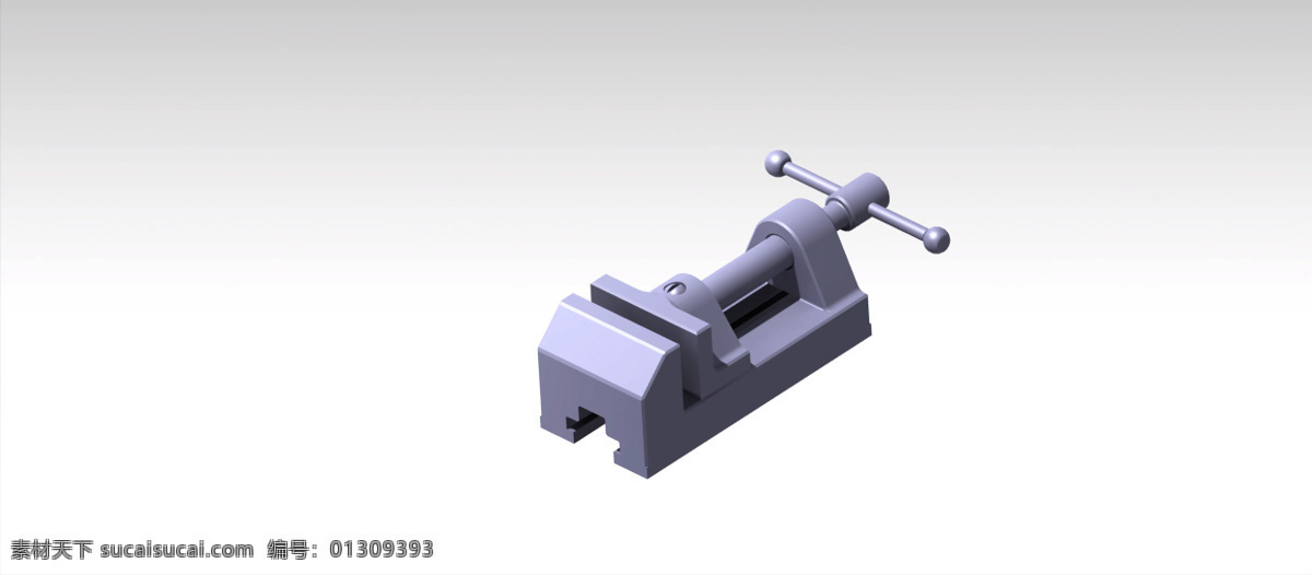 台 虎钳 装配 工具 3d模型素材 电器模型